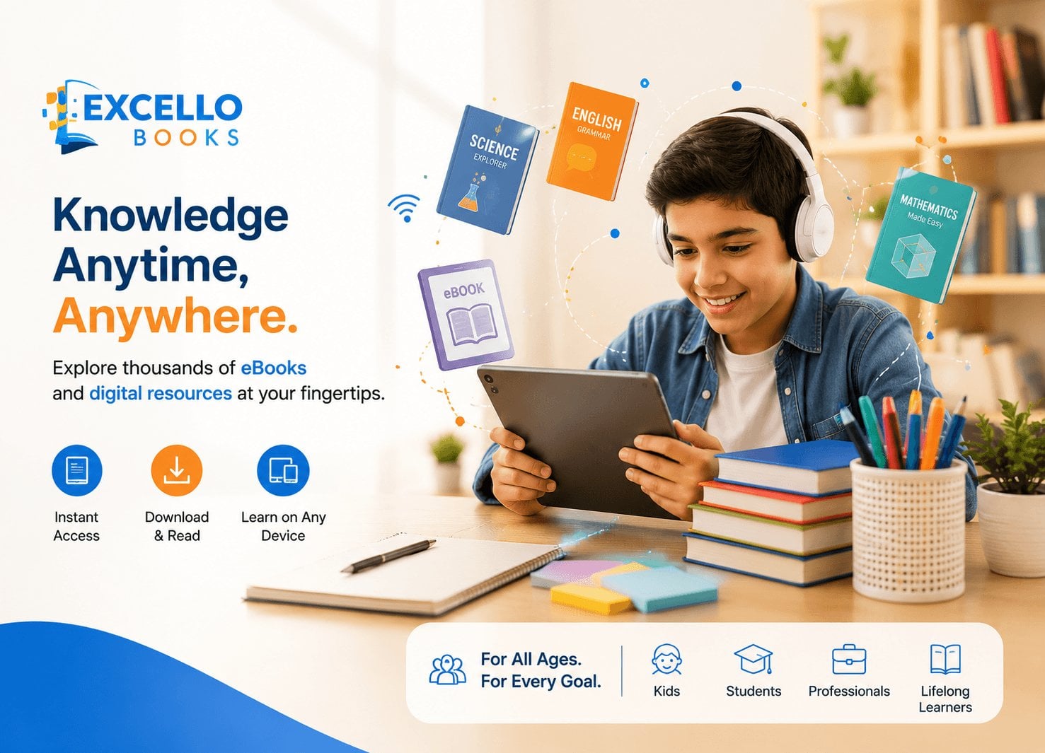 Knowledge Anytime, Anywhere - explore thousands of eBooks and digital resources