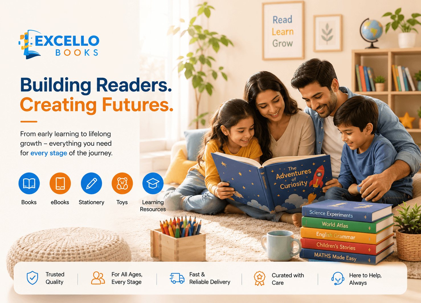 Building Readers, Creating Futures - everything you need for every stage of the journey
